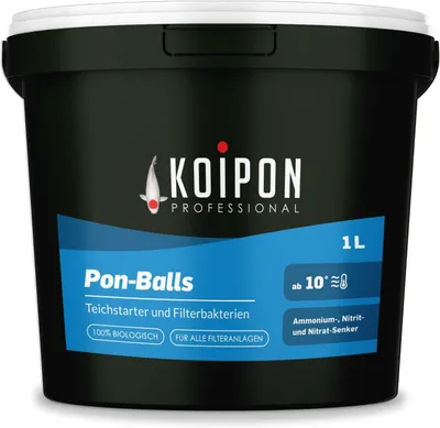 Produktbild von KOIPON Pon-Balls 1L Filterstarter Bakterien-Gelkugeln für den Teich