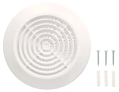Obrázek produktu pro Kryt stropní větrací mřížky s mřížkou proti hmyzu o průměru 100 mm