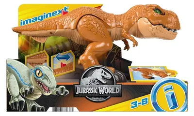 Productafbeelding van Imaginext Jurassic World, Furieuze Actie T-Rex, dinosaurus speelgoed