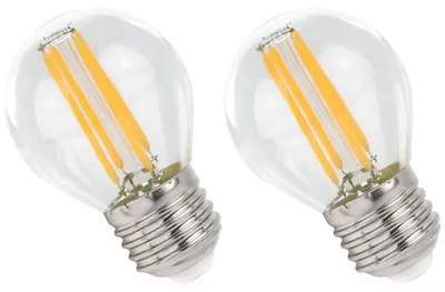 Produktbild von Spectrum E27 LED Lampe 4W 500lm 2700K Warmweiß 230V 2 Stück