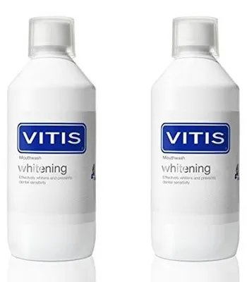 Productafbeelding van Tandbleek mondwater, 2 x 500 ml