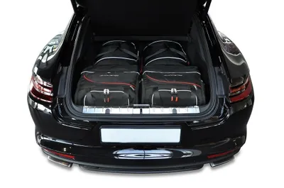 Obrázek produktu pro J&J Automotive | Sada 4ks cestovních tašek SPORT pro PORSCHE PANAMERA E-HYBRID 2016+