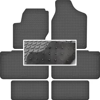 Image de Tapis de sol en caoutchouc pour Ford Galaxy MK1 (7 personnes)