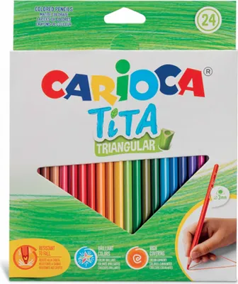 Produktbild von Carioca Tita 42787 Bleistift 24 Einheiten One Size