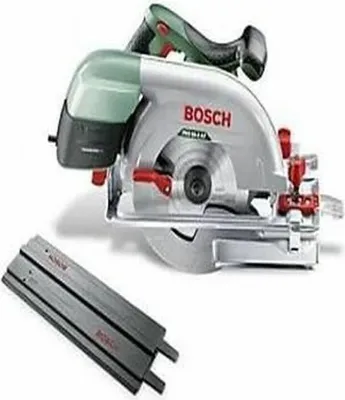 Produktbild von Bosch PKS 66-2 AF Handkreissäge 190 mm 1600 W + Sägeblatt SpeedLine + Führungsschiene 70 cm ( 0603502004 )