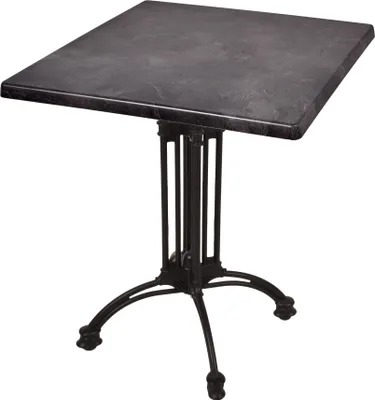 Produktbild von Bistrotisch DARK SLATE MORENA 02 | 70×70 cm