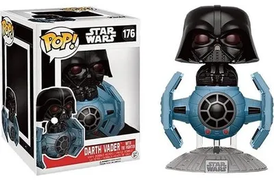 Produktbild von Funko POP! Star Wars - Darth Vader with Tie Figher #13920