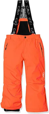 Produktbild von CMP Kinder Skihose Clima Protect mit abnehmbaren Trägern orange 152