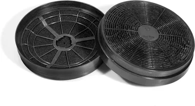 Produktbild von PKM CF110, Filter für Dunstabzugshaube, Schwarz, Karbon, 1 Stück(e), 180 mm, 180 mm