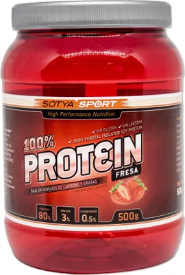 Produktbild von Sotya Sojaprotein 100 Erdbeere 500g