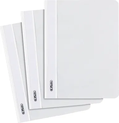 Produktbild von Sichthefter PP A5 weiß Packung mit 10 Stück