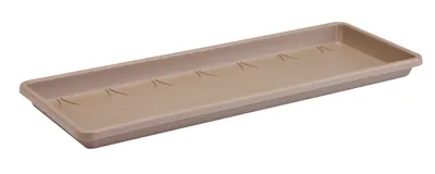 Produktbild von elho barcelona Balkonkasten Untersetzer 70cm - taupe