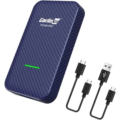 Produktbild von CarlinKit 4.0 Wireless Android Auto und Wireless CarPlay 2 in 1 Adapter,für Autos mit Car Play-Funktion,Plug-and-Play