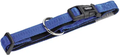 Produktbild von Nobby 78511-06, Hund, Standardkragen, Blau, Nylon, S-M, 20 mm