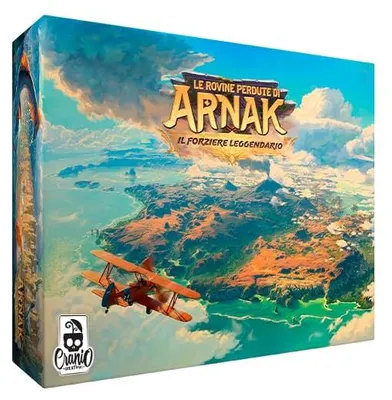 Produktbild von Le Rovine Perdute di Arnak: Il Forziere Leggendario (Italienische Ausgabe) – Brettspiel – Cranio Creations – 1-4 Spieler – 12+