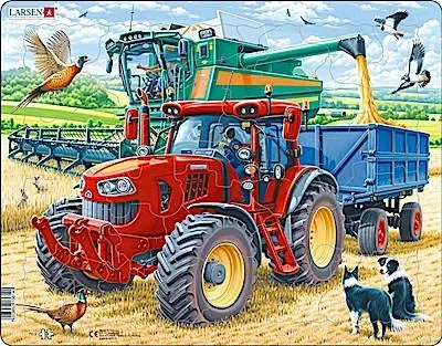 Produktbild von Puzzle - Bauernhof und Traktor