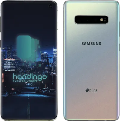 Produktbild von Samsung G973F Galaxy S10 DualSim silber 128GB #