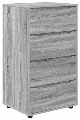 Immagine prodotto di vidaXL Armadi contenitori, 60 x 48 x 105 cm, pannello di legno, colore grigio Sonoma
