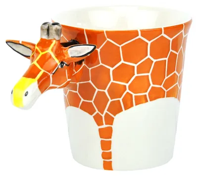 Produktbild von Design Becher Keramik Giraffe 1350