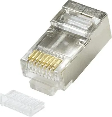 Zdjęcie produktu dla LogiLink MP0004, CAT5e, Plastik, Złoto, 100 szt.