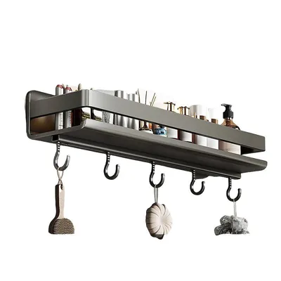 Produktbild von Edelstahl Duschregal ohne Bohren, abnehmbar, rostfrei, starke Tragkraft, 60cm