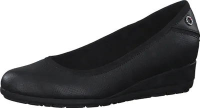 Produktbild von s.Oliver Damen Pumps Keilabsatz 5-22302-20, Größe:39 EU, Farbe:Schwarz