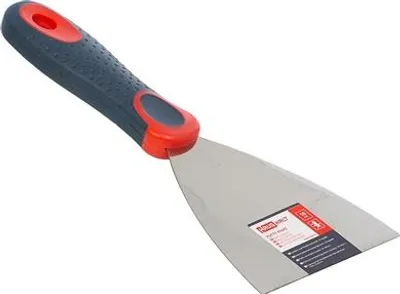 Produktbild von Edelstahl Spachtel 10 cm Klinge mit 2K-Griff für Kittarbeiten