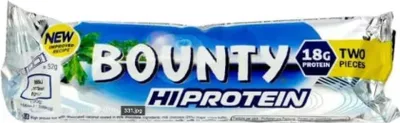 Image de Bounty HiProtein Bar, 52 g, noix de coco