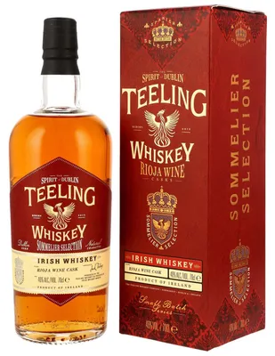 Produktbild von Teeling Rioja Wine Cask - Sommelier Selection - Small Batch Series - Irish Whiskey