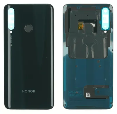 Produktbild von Honor 20 lite Backcover + Kameraglas + Kleber (Black), Schwarz