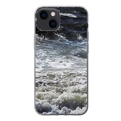 Produktbild von MuchoWow® Handyhülle Schutzhülle Hülle für iPhone 13 Nordsee - Wasser - Wellen Silikon Softcase Handy Hülle - Karteninhaber