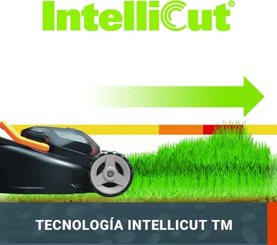 Immagine prodotto di Tagliaerba a batteria - Larghezza di taglio 34 cm - Motore brushless potente - 2 batterie da 4,0 Ah - 40V - Nero