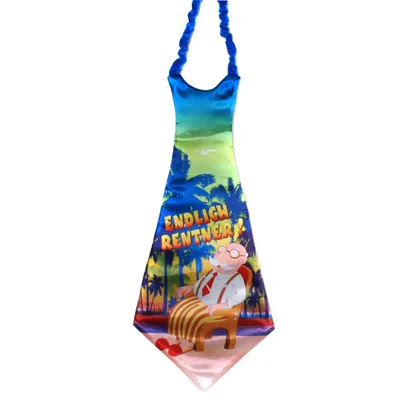 Produktbild von Riesen Krawatte Endlich Rentner 90 cm Geschenk Idee Feier Party Deko