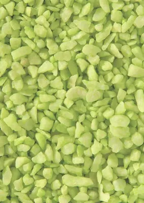 Produktbild von Grüner Dekokies 500 g, grobe Körnung für Vasen, Schalen und Heimdekoration