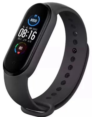 Produktbild von Armband für Xiaomi Mi Band, M5, M6 Fitnessarmband, Schwarz