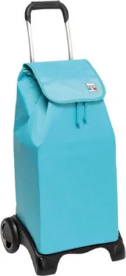 Image de Poussette de marché 2 roues 55l turquoise - Sidebag - 8242-567 -