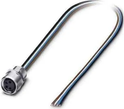 Produktbild von Phoenix Contact M8 Sensor-/Aktor-Einbausteckverbinder Pole: 4 SACC-E-M 8FS-4CON-M8/0,5 Inhalt: 1 St