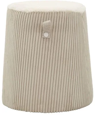 Zdjęcie produktu dla Taboret Dublino 41 x 45 x 41 cm MDF Poliester Biały