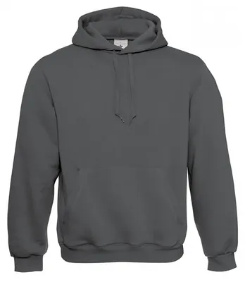 Image de Sweat à capuche pour homme B&C / Hoodie / Sweat à capuche FK152 (L) (gris acier)