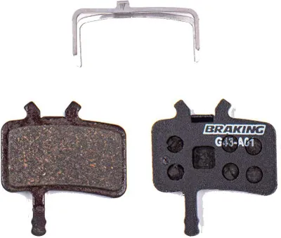 Produktbild von Braking Avid Juicy Organische Scheibenbremsbeläge Silber  Silber One Size