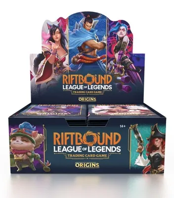 Produktbild von Riftbound League of Legends TCG Origins Booster Box 24 Pcsbeschädigt