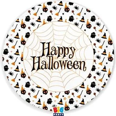 Produktbild von Teller "Halloween", 22 cm, Papier, 10 Stück/Packung, 2370076315