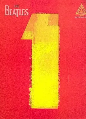 Produktbild von The Beatles - 1 Guitar Recorded Versions Intermediate Electric Guitar Sheet Music Songbook with Tab Lyrics Chords Rock Guitar Songbook Repertoire for Students and Performers with 27 Singles
