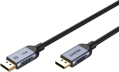 Obrázek produktu pro UNITEK C1626GY01-3M, 3 m, DisplayPort, DisplayPort, Samec, Samec, 15360 x 8640 px
