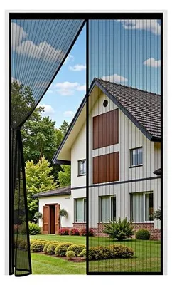 Immagine prodotto di Tenda anti-insetti magnetica Ibbenzoa® per porte da balcone – Rete in poliestere, 16 paia di magneti, chiusura a strappo da 4 cm, dimensioni 60–160×180–260 cm, facile da installare