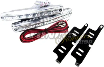 Produktbild von 2x LED SMD WEIß Tagfahrleuchten Tagfahrlicht E4 Prüfzeichen R87 Modul INTEGRIERT