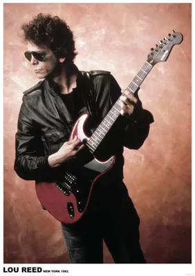 Zdjęcie produktu dla Lou Reed - Nowy Jork, 1983 - Plakat - 59x84 cm