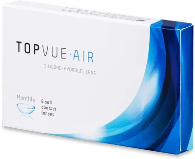 Zdjęcie produktu dla TopVue Air (6 soczewek) Moc: -5.25, (BC): 8.60, DIA: 14.20
