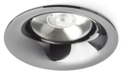 Image de RED - DESIGN RENDL RENDL SHARM BASE Luminaire encastré, noir chromé, 230 V, LED, 10 W, 24°, 3000 K, R13227
