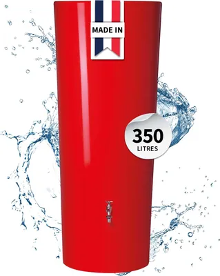 Image de GRAF Color 2en1 Récupérateur d'eau de pluie 350L tomate